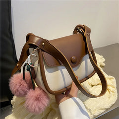 Retro Small Casual Shoulder Crossbody Bag for Women