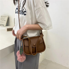 Retro Small Casual Shoulder Crossbody Bag for Women