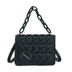 Acrylic Small Square Shoulder Bag Fresh Western Style