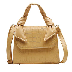 Stone Grain Messenger Bag Casual Shoulder Small Square Bag