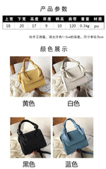 Stone Grain Messenger Bag Casual Shoulder Small Square Bag