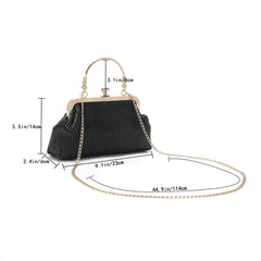 Women's Chain Shoulder Bag Small Crossbody Messenger Handbag