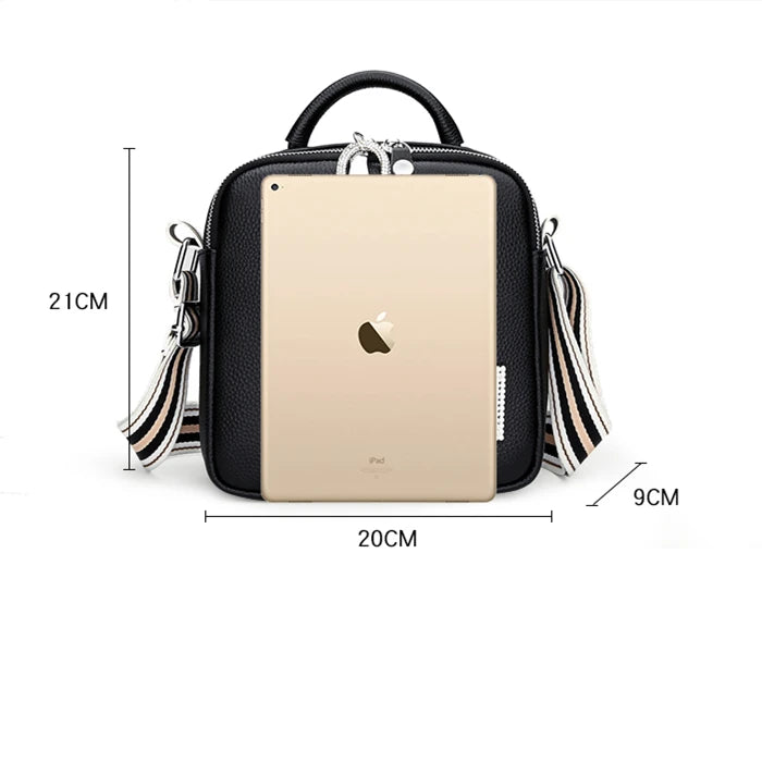 Women's Leather Handbag High Quality Cowhide Shoulder Messenger Bag