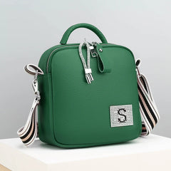 Women's Leather Handbag High Quality Cowhide Shoulder Messenger Bag