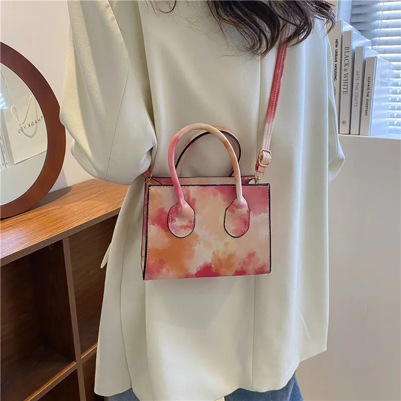 Women's Crossbody Shoulder Bag Solid Ins Style Hand-Carrying Bag