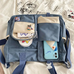 Women's Large Capacity Messenger Bag, Shoulder Crossbody Tote School Bags