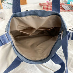Women's Large Capacity Messenger Bag, Shoulder Crossbody Tote School Bags