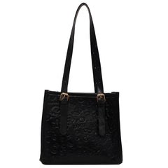 Women's Large Capacity Shoulder Tote Bag for Commuter, Autumn Simplicity Style