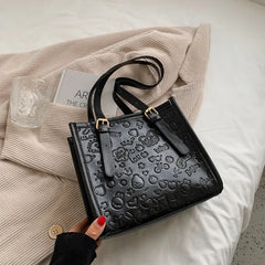 Women's Large Capacity Shoulder Tote Bag for Commuter, Autumn Simplicity Style