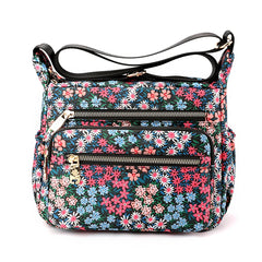 Multi-layer Large Capacity Nylon Shoulder Bag for Middle-aged Women