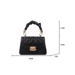 Women's Bag Mobile Phone Style Large Capacity Lingge Fold Chain Women Bags