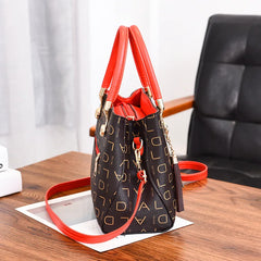 Women's Big Shoulder Handbag for Middle-Aged Mother