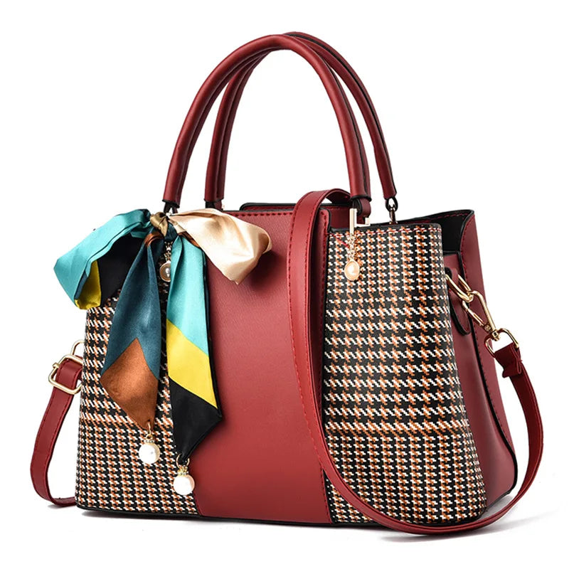 Women's Middle-Aged Mom Handbag Shoulder Messenger Bag
