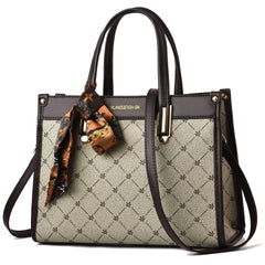 Printed Women's Handbag Retro Classy Mom Bag Shoulder Crossbody