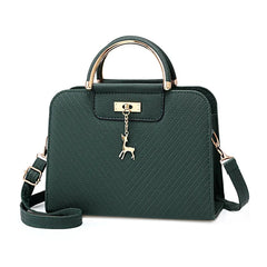 Women's Soft Leather Shoulder Bag Summer Texture Cross-Body Bag