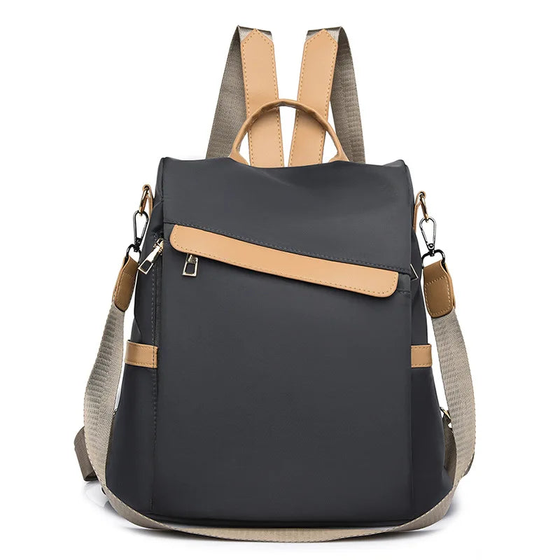 Nylon Cloth Backpack Travel Bags For Women