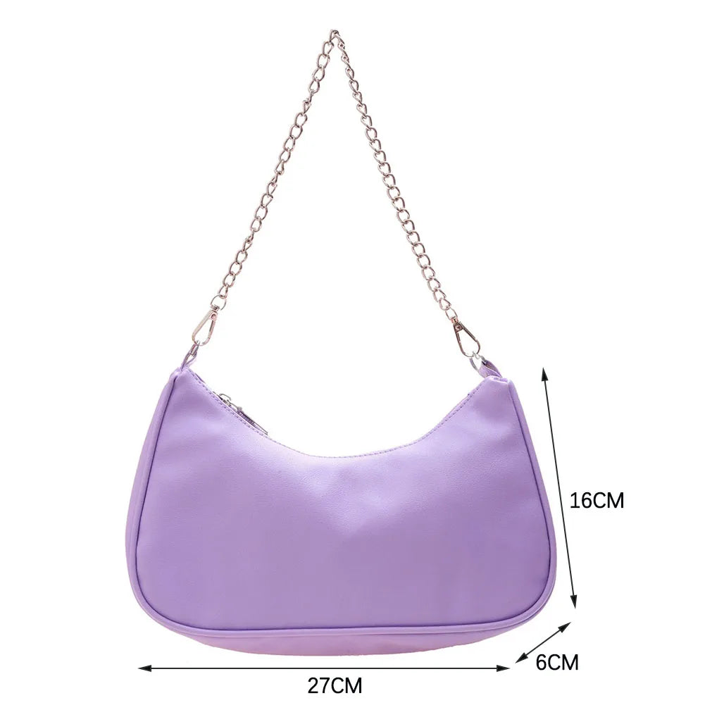 Women's PU Leather Shoulder Bags Casual Handbags Purse