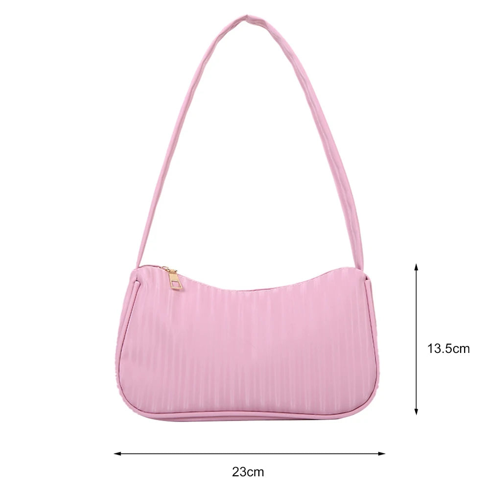 Women's PU Leather Vintage Shoulder Bag, Chain Shopper Purse