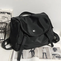 Women's Techwear Gothic School Backpacks Rucksack Mochila
