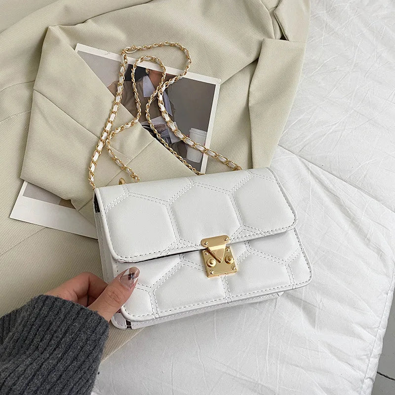 Embroidered Thread Small Bag for Women