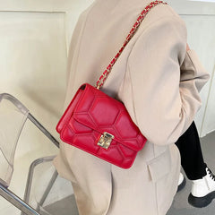 Embroidered Thread Small Bag for Women