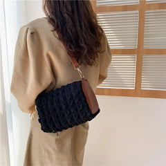 Autumn Winter Women's Shoulder Crossbody Bag Casual Underarm Western Style