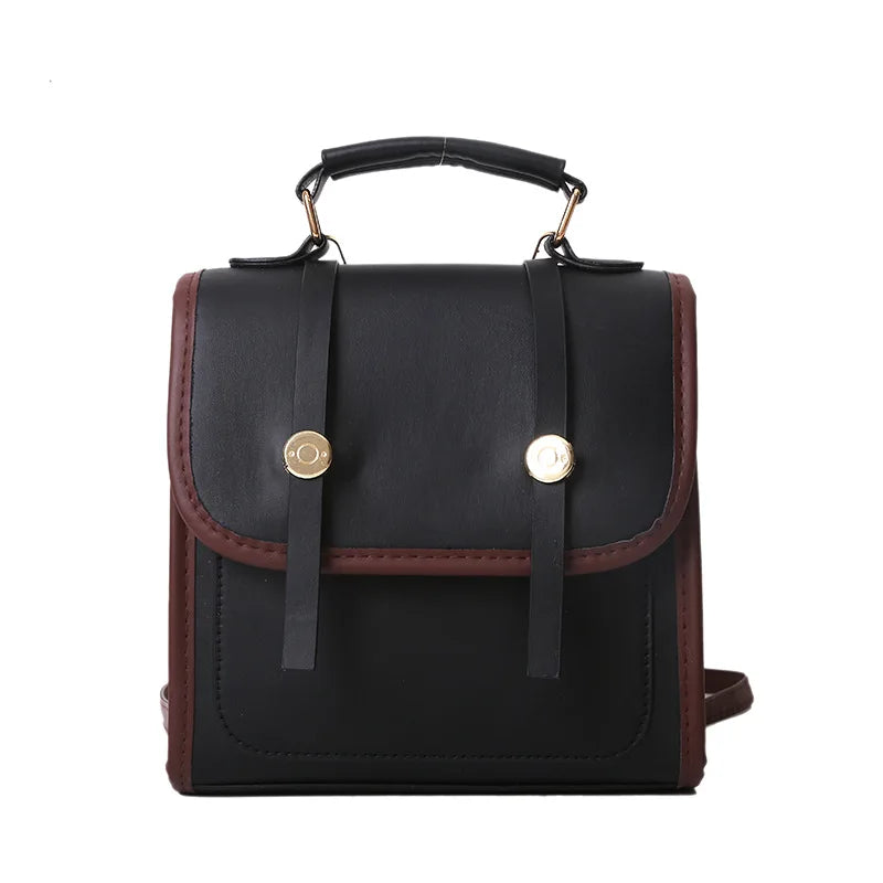Women's Crossbody Backpack Portable Student Book Bag