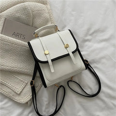 Women's Crossbody Backpack Portable Student Book Bag