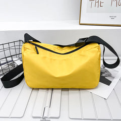 Women's Cotton Cross Body Bag Canvas Shoulder Reusable Shopping Gift