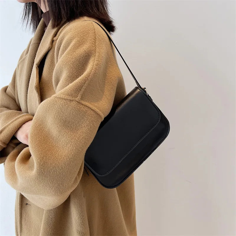 Retro Small Crossbody Bag Casual Square Bags For Women