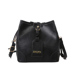 Retro Spring Bucket Small Casual Shoulder Crossbody Bag For Women