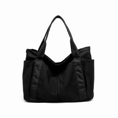 Large Capacity Canvas Shoulder Bag for Women, Casual Tote Handbag, Mom's Gift