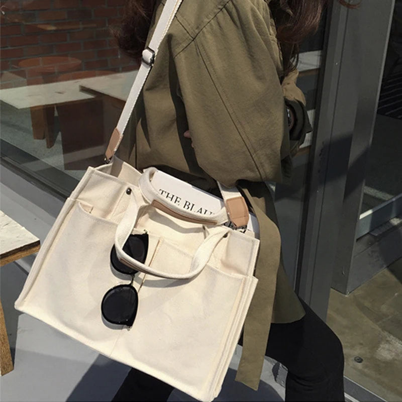 Women's Nylon Waterproof Shopper Bag Crossbody Tote