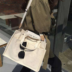 Women's Nylon Waterproof Shopper Bag Crossbody Tote