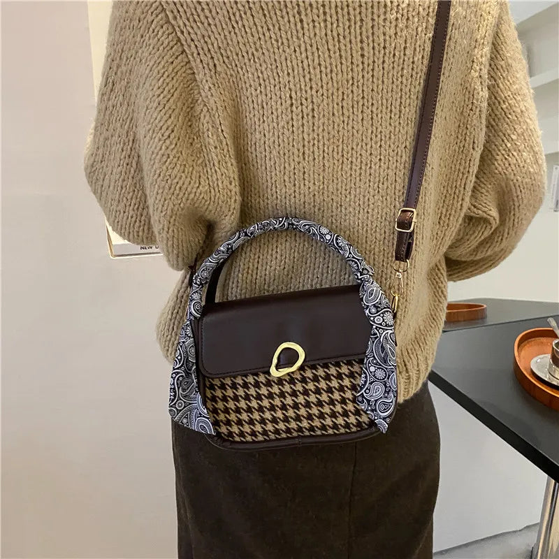 Casual Shoulder Bag Western Style Crossbody Bags For Women