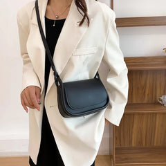 Leather Shoulder Bag Women's Messenger Crossbody Purse