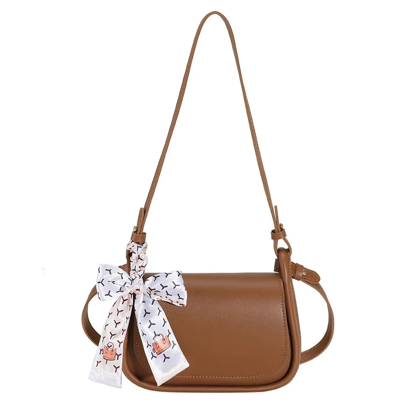 Leather Shoulder Bag Women's Messenger Crossbody Purse