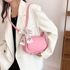 Leather Shoulder Bag Women's Messenger Crossbody Purse