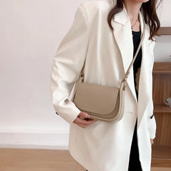 Leather Shoulder Bag Women's Messenger Crossbody Purse