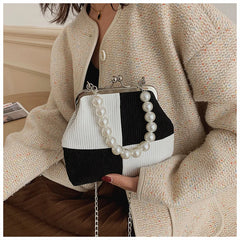 Small Corduroy Shoulder Bags For Women Hot Handbags And Purses