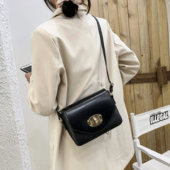 Women's Small Square Crossbody Bags Retro Solid Spring Fashion