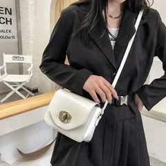 Women's Small Square Crossbody Bags Retro Solid Spring Fashion