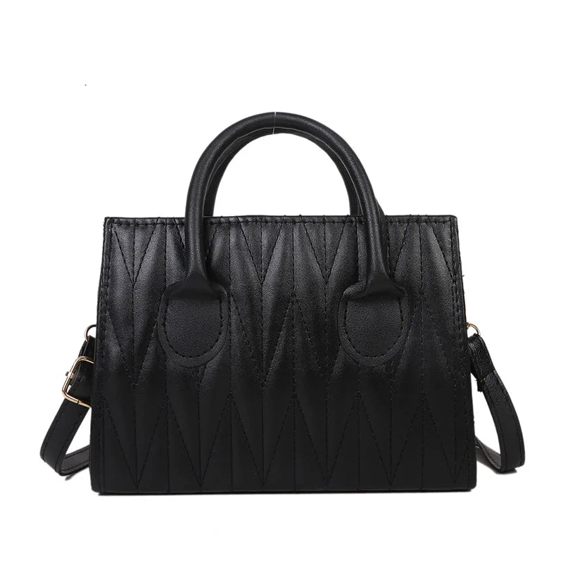 Rhombus Retro Portable Shoulder Crossbody Small Square Bags For Women