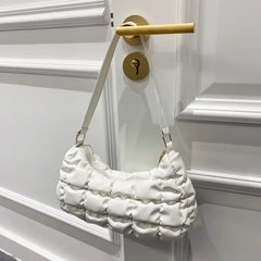 Stylish Pleated Shoulder Underarm Small Bags For Women