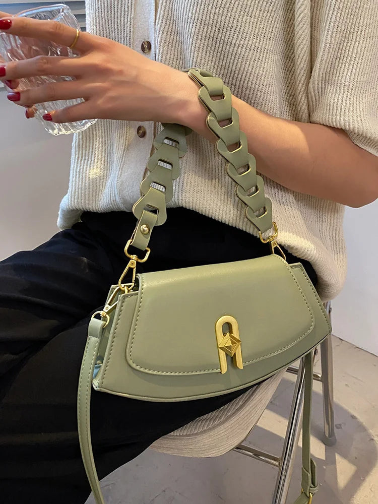 Summer Shoulder Crossbody Bag for Women Flap Handbag