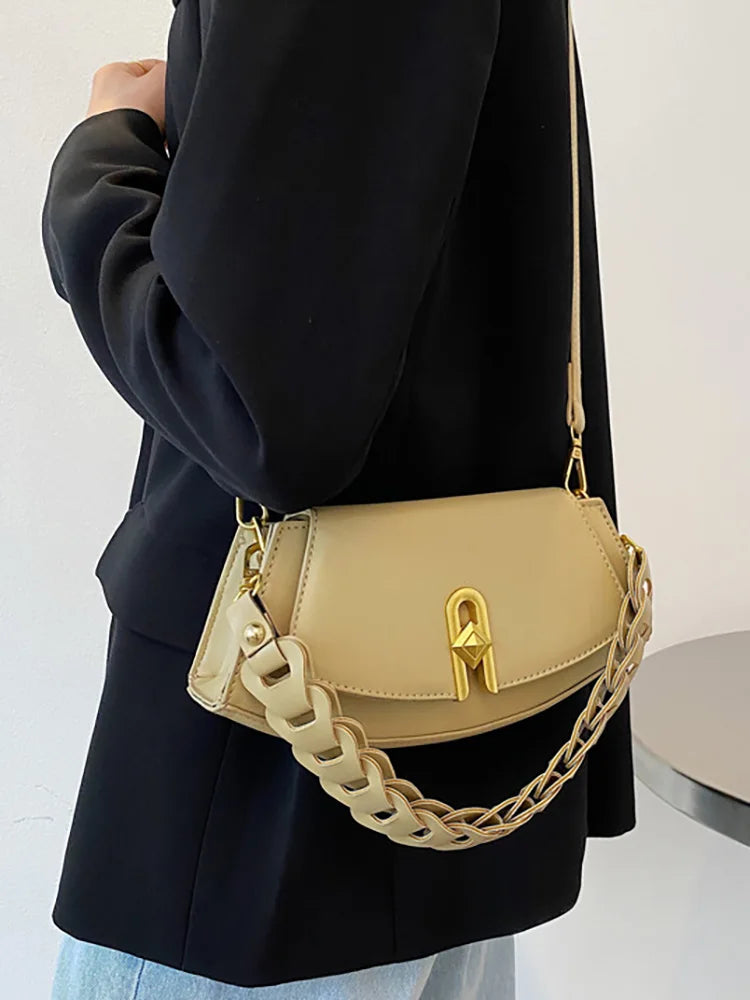 Summer Shoulder Crossbody Bag for Women Flap Handbag