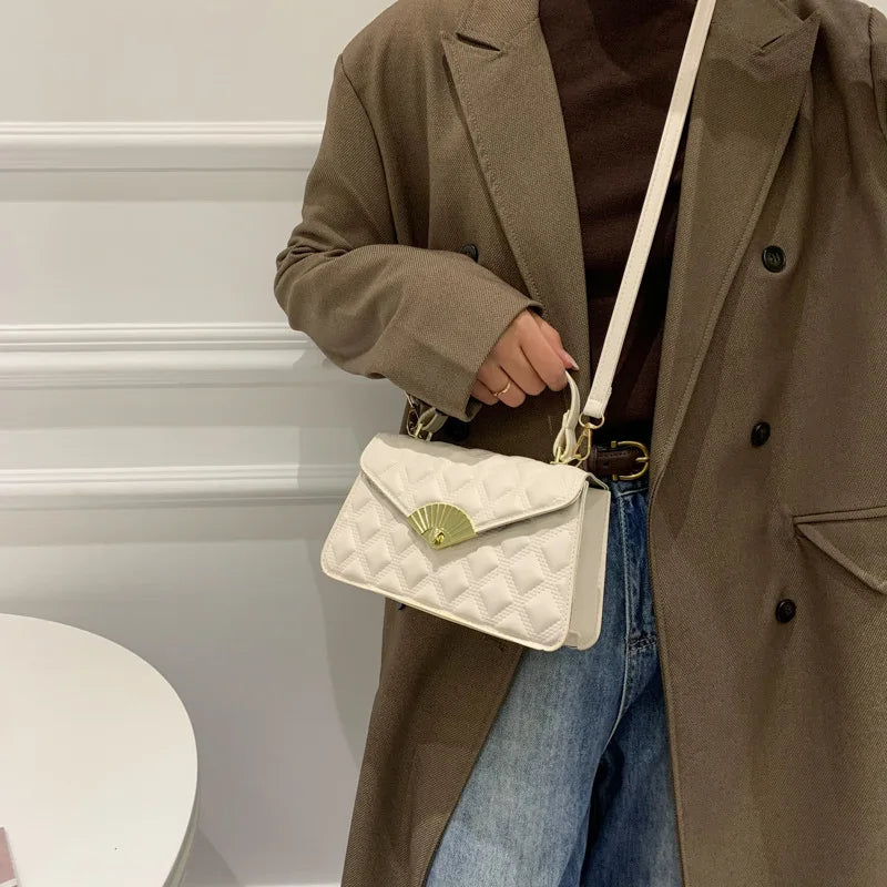 Small InsFashion Casual Autumn Winter Crossbody Portable Square Bags