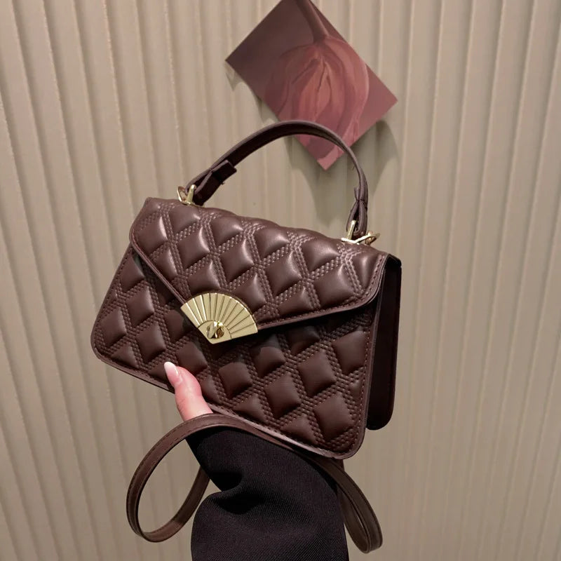 Small InsFashion Casual Autumn Winter Crossbody Portable Square Bags