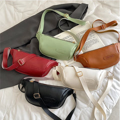 Leather Waist Belt Bag Bananas Shoulder Bags for Women