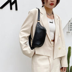 Leather Waist Belt Bag Bananas Shoulder Bags for Women